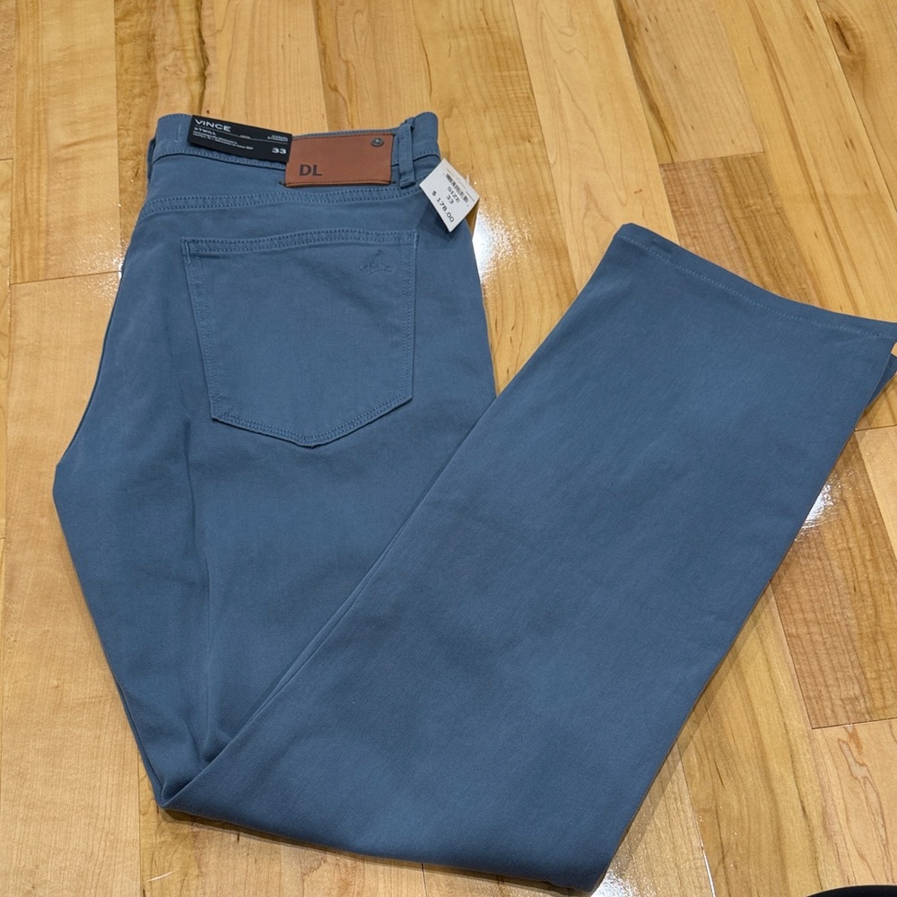 DL1961 Vince Men’s Oasis Blue casual Straight XTwill Jeans/Pants